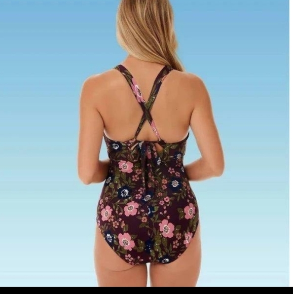 PLum floral dreamsuit 12 - Picture 2 of 8